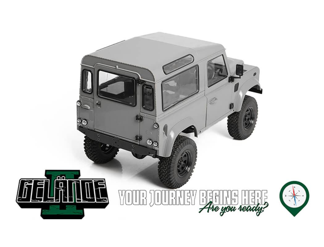 Rc4Wd Gelande Ii Truck Kit With 2015 Land Rover Defender D90