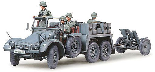 Tamiya Krupp Towing Truck With 37mm Pak