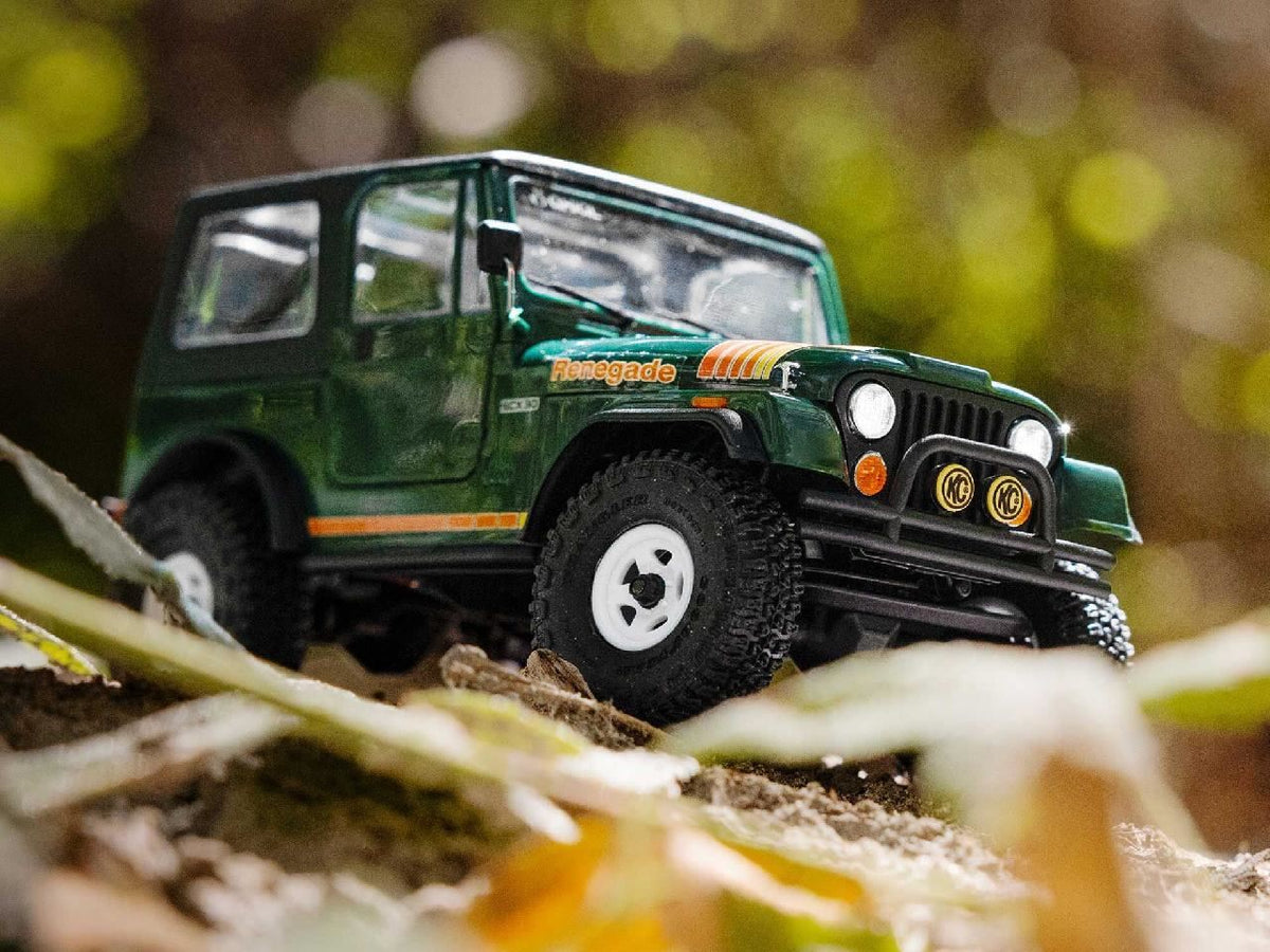 Axial 1/30 Scx30 Jeep Cj-7 Renegade 4X4 Rtr, Green