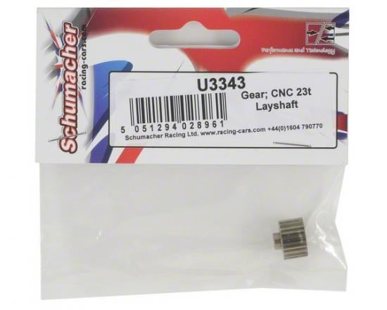 Schumacher Gear; CNC 23t Layshaft