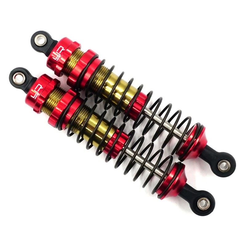 Yeah Racing Aluminum TR-XB 90mm Big Bore Shocks For Traxxas 1/10 Slash Stampede Bandit Arrma RC Red