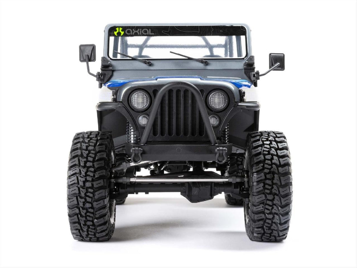 Axial 1/10 SCX10 III Jeep CJ-7 4WD Brushed RTR, Grey