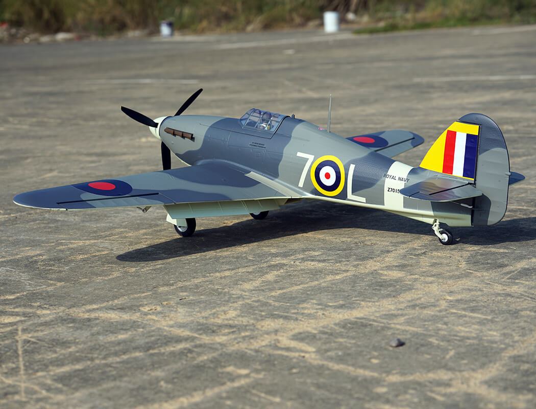 Xfly Hawker Sea Hurricane Mk1 Grey/Green 1200Mm Pnp