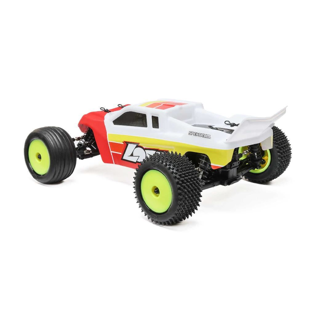 Losi 1/18 Mini-T 2.0 V2 2Wd Stadium Truck Brushless Rtr Red