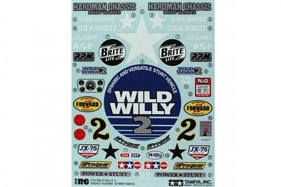 Tamiya Sticker Bag For 58242