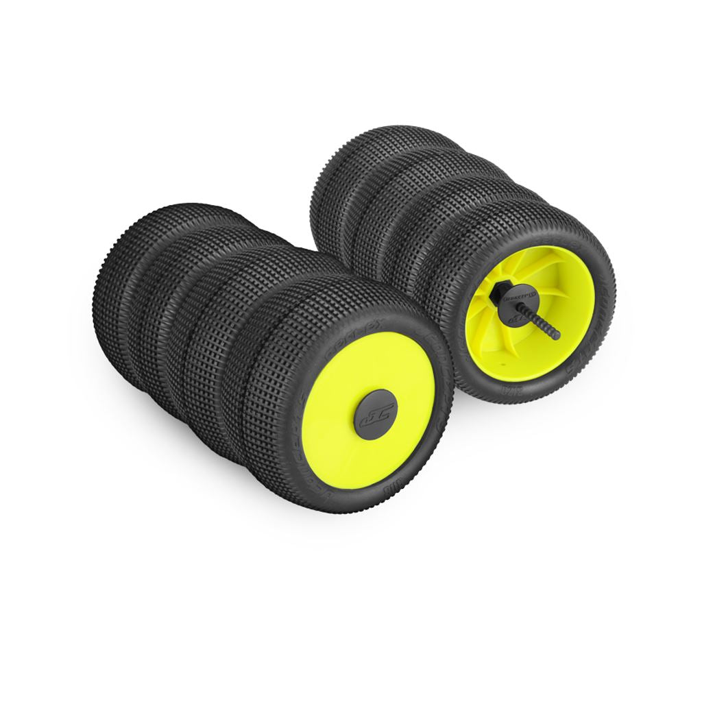 1/10th Off-Road Tire Stick - 4 Tires Black - 4pc