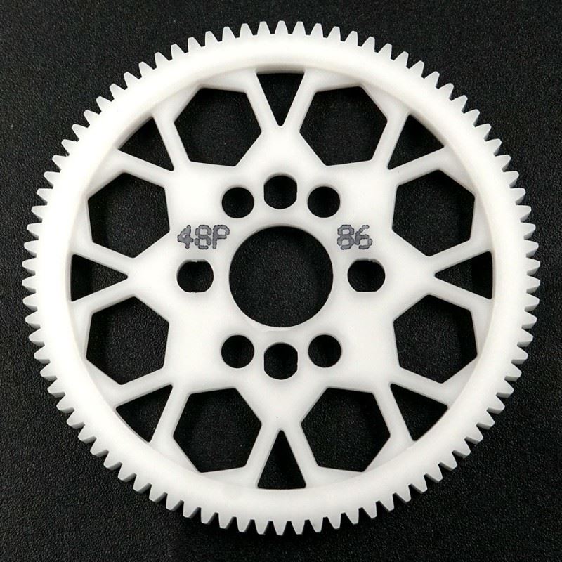 Yeah Racing Competition Delrin Spur Gear 48P 86T For 1/10 On Road Touring Drift