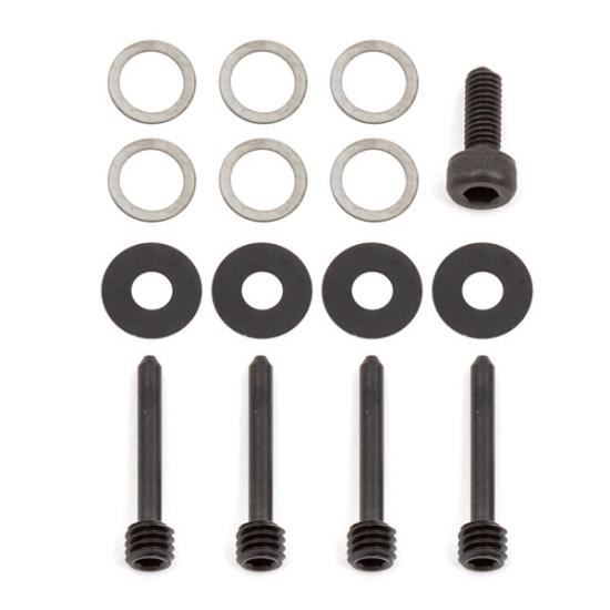 ASSOCIATED RC8B3.1 CLUTCH SHOE PINS (4-SHOE)