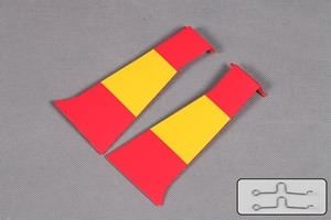 FMS P51 RED TAIL OUTER FAIRING DOOR