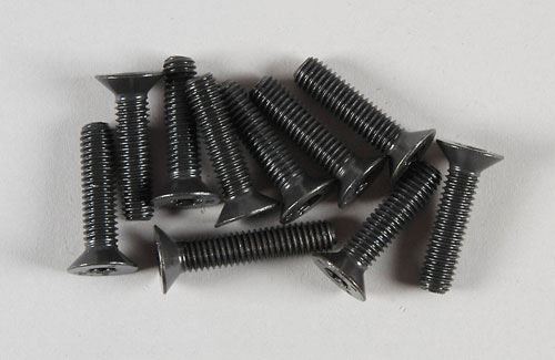 FG Modellsport C.Sunk Torx Screw 6x25mm (Pk10)