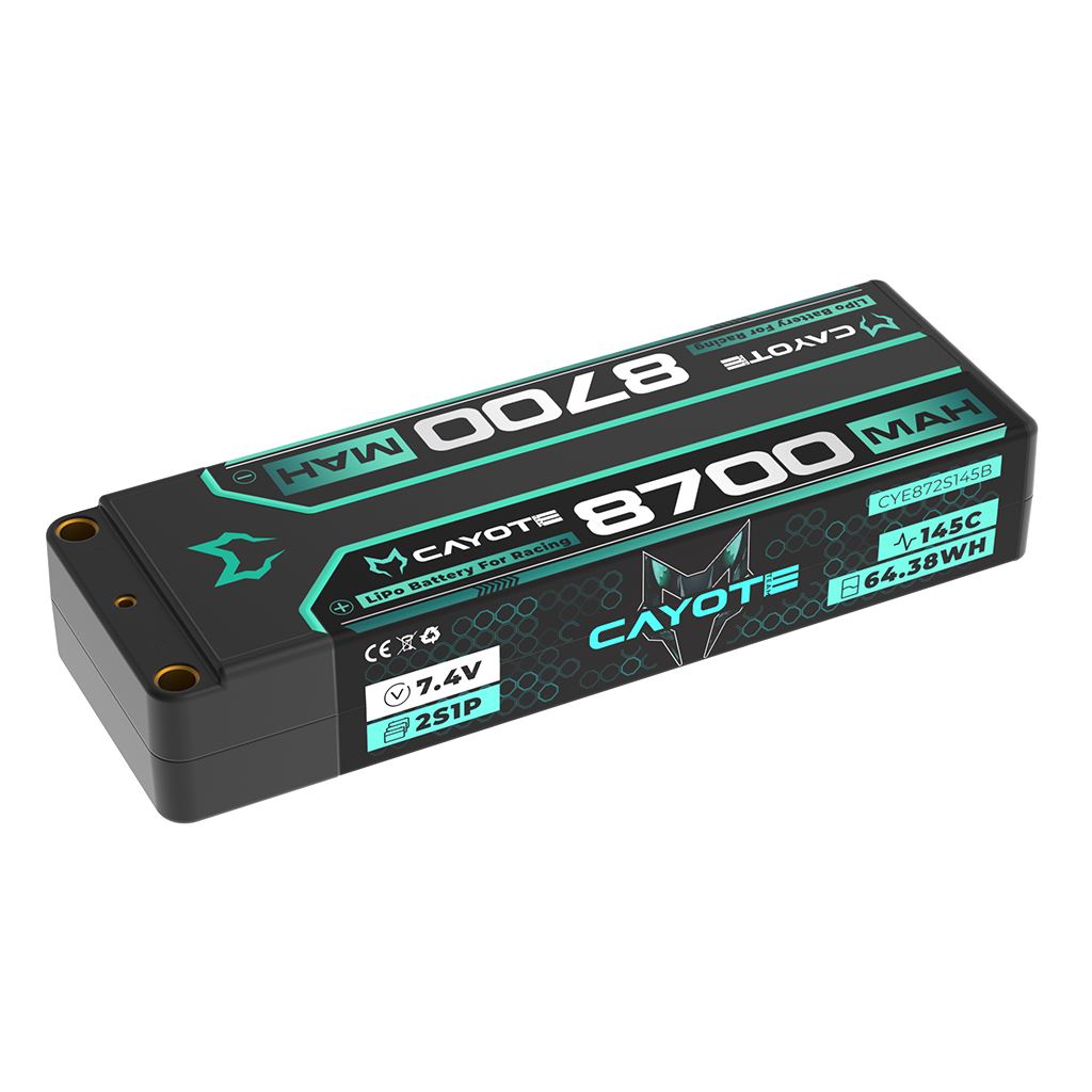 Cayote Lipo 8700Mah Hv Stick 7.4V 25.1Mm 321G