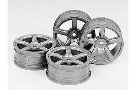 Tamiya Carrera Wheels 24mm X 4Clr