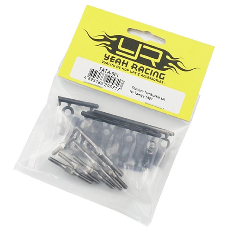 Yeah Racing Titanium Turnbuckle set for Tamiya TA07