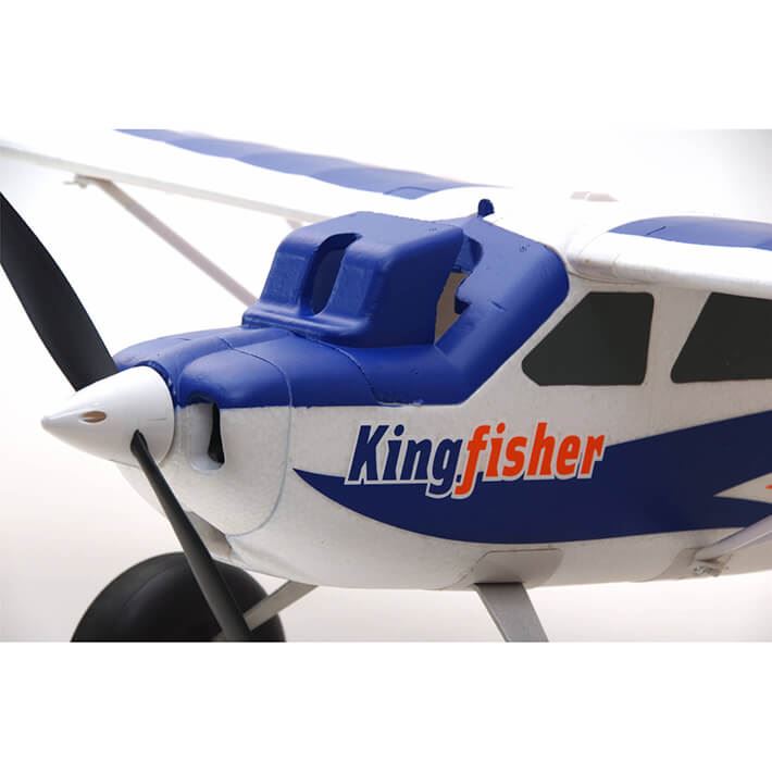 Fms 1400Mm Kingfisher Pnp With Wheels,Floats,Skis And Flaps