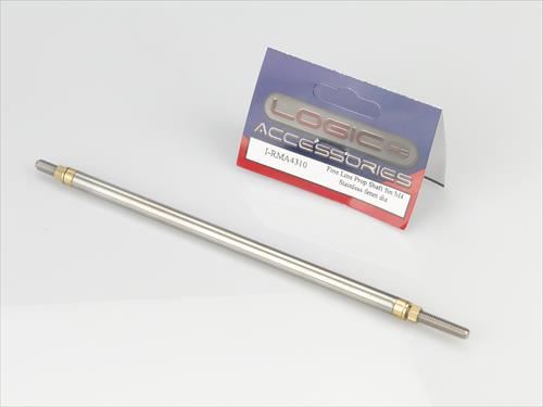 RACTIVE Fine Line Prop Shaft 5in M4 Stainless Shaft 6mm dia