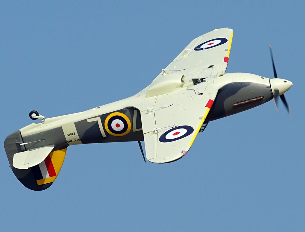Xfly Hawker Sea Hurricane Mk1 Grey/Green 1200Mm Pnp