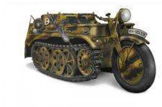 Italeri Nsu Hk 101 Kettenkrad