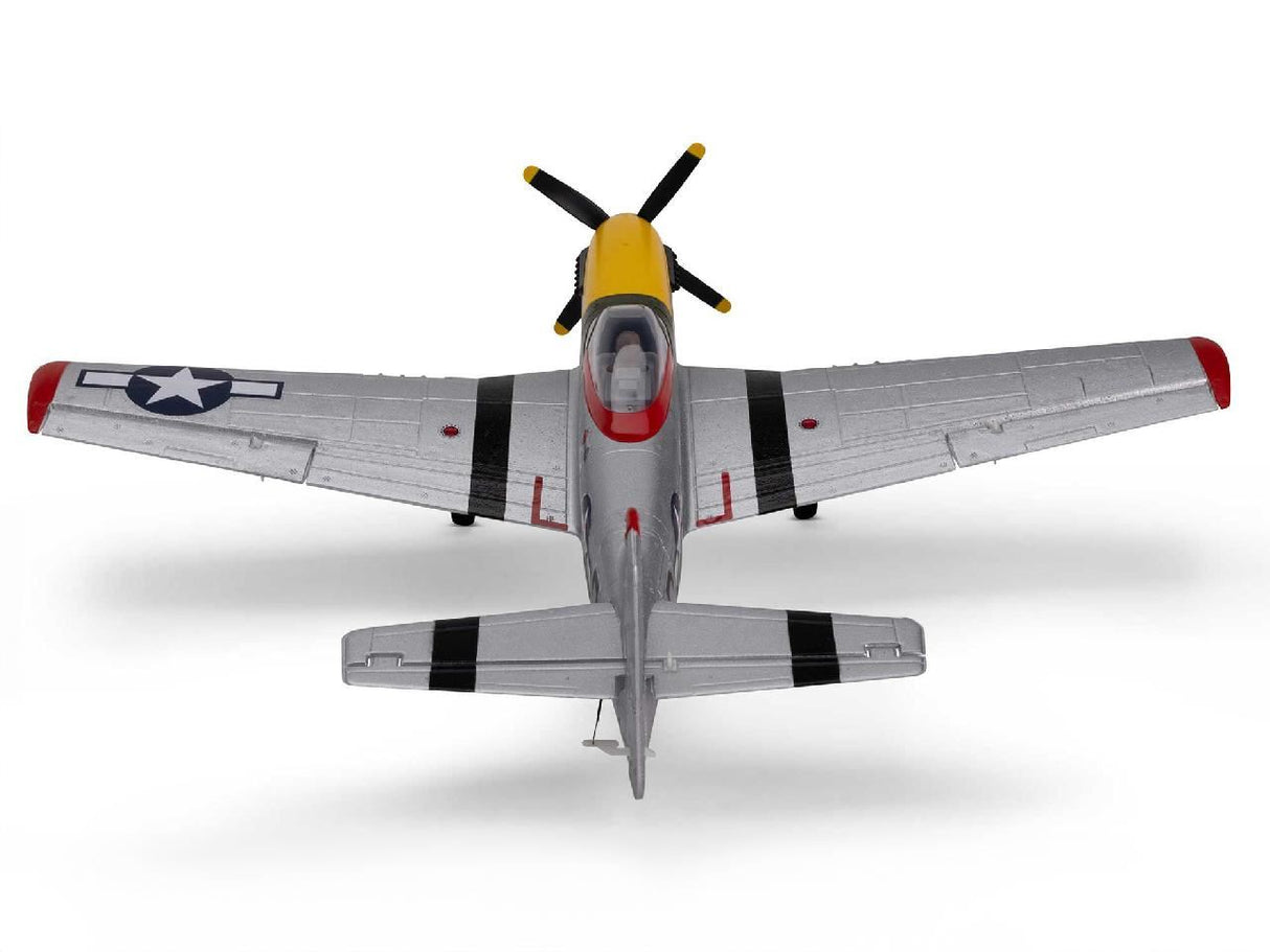 E Flite UMX P-51D Mustang inDetroit Missin BNF Basic with AS3X and SAF