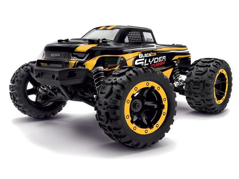 BlackZon Slyder MT Turbo 1/16 4WD 2S Brushless - Yellow