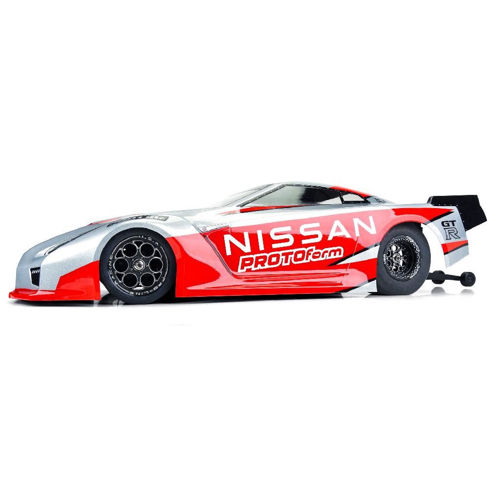 PRM 1/10 Nissan GT-R R35 Clear Body: Losi 22S Drag Car