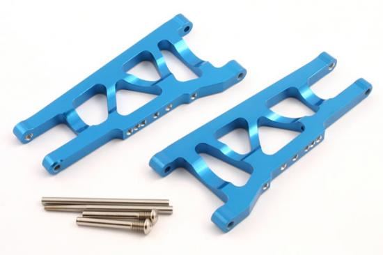 FASTRAX TRAXXAS SLASH/STAMPEDE VXL BLUE ALUM FRONT LOWER ARMS