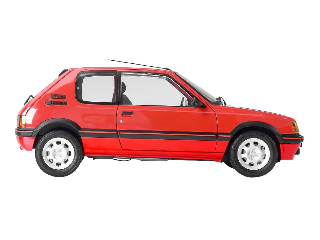 Ixo (Parent) Red Peugeot 205 1.9 Gti 1/8 Scale Full Metal Kit