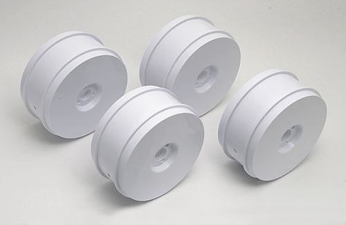 Team Associated RC8 83mm 1/8th Wheels (4) - White