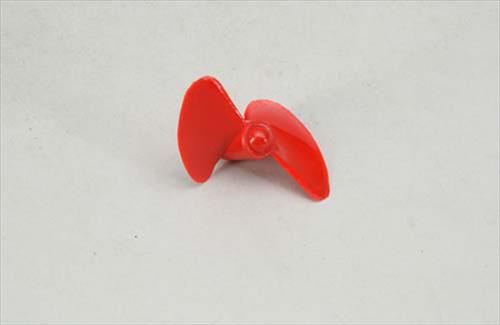 RACTIVE 2 Bladed 50mm Waterscrew Red Nylon M4 LH