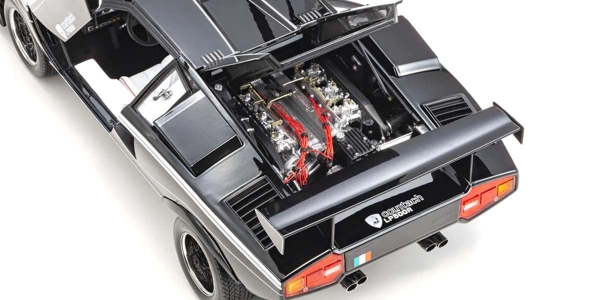 Kyosho 1:12 Lamborghini Countach Lp500R 1982 Black