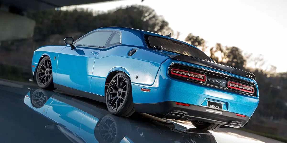 Kyosho Fazer Fz02 (L) Dodge Challenger Srt 2015 Blue 1:10 Readyset
