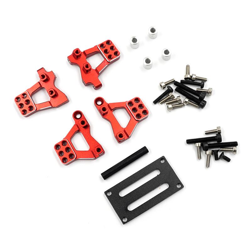 Yeah Racing Aluminum Front & Rear Shock Mount Set For Traxxas TRX-4M
