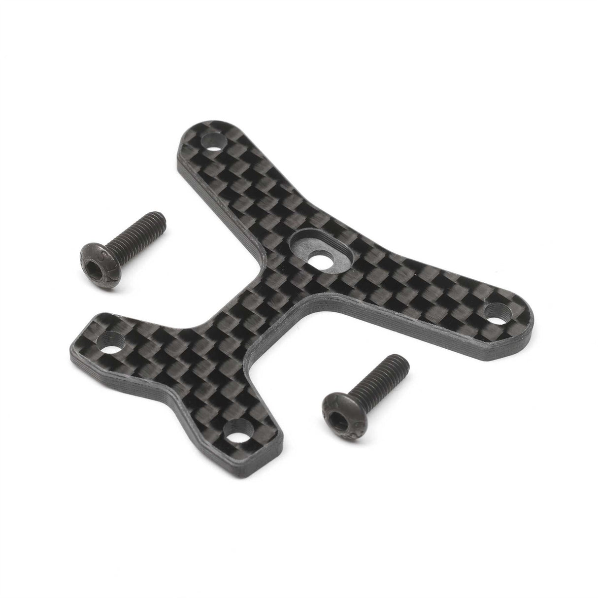 TLR Carbon Front Top Brace, Medium Flex: 22X-4
