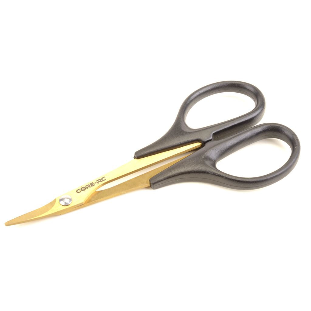 Core RC- Curved Body Scissors- Ti Nitride Coated