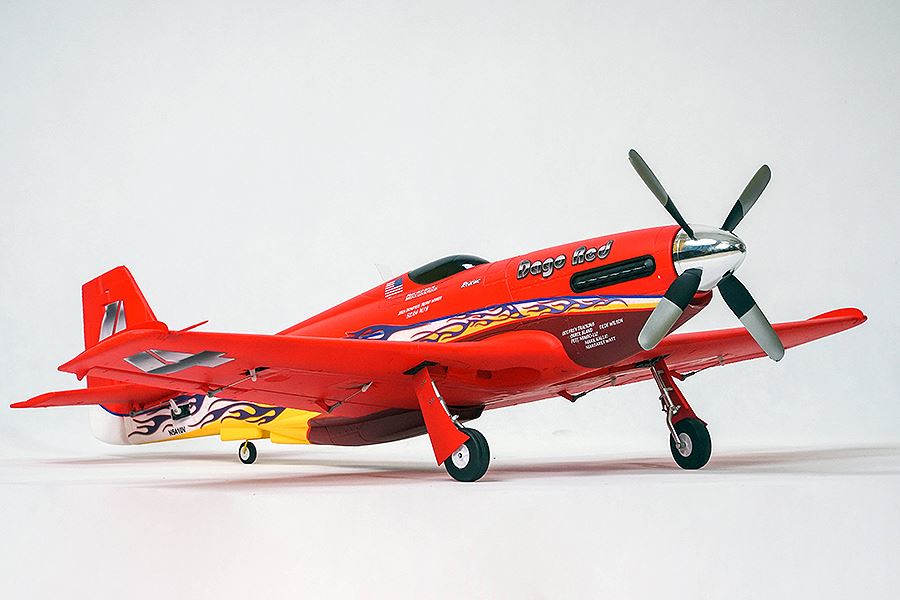FMS 1100mm P-51 DAGO RED ARTF w/o TX/RX/BATT