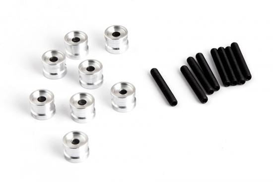 GMADE GS01 ALUMINIUM EXTENSION ROD SPACERS (8)