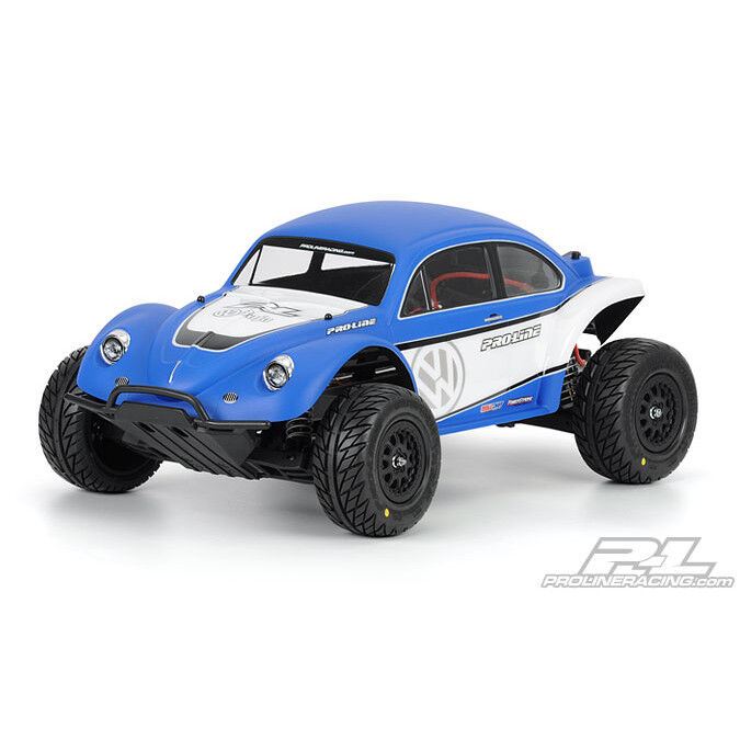 Proline 1/10 Vw Full Fender Baja Bug Clear Body: Short Course