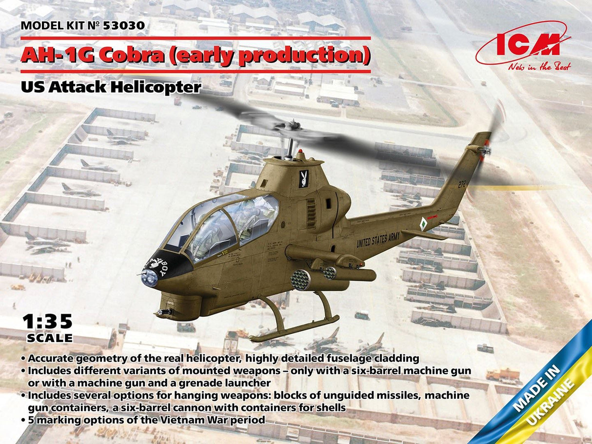 Icm Ah-1G Cobra (Early Production), U.S. Attack Helicopter
