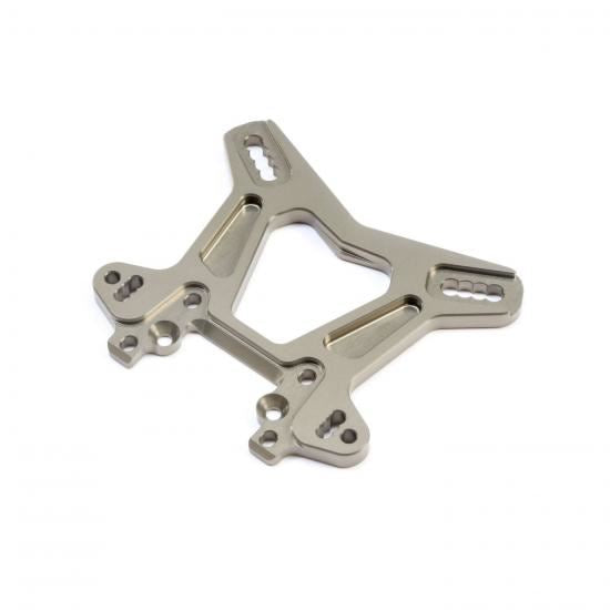 TLR Front Shock Tower, Aluminum: 8X