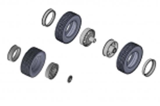 Italeri European Tyres And Rims