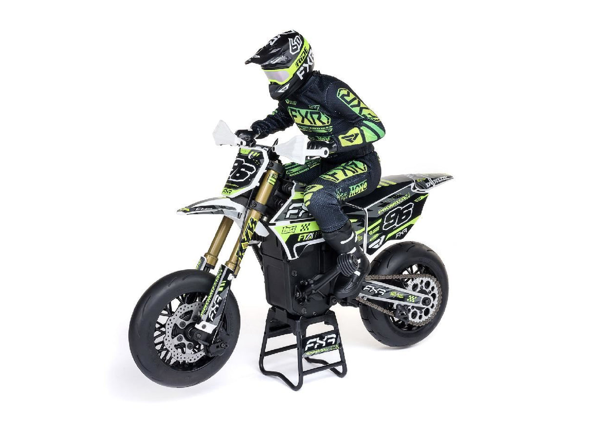 Losi 1/4 Promoto-Sm Fxr Supermoto Motorcycle Rtr Basic