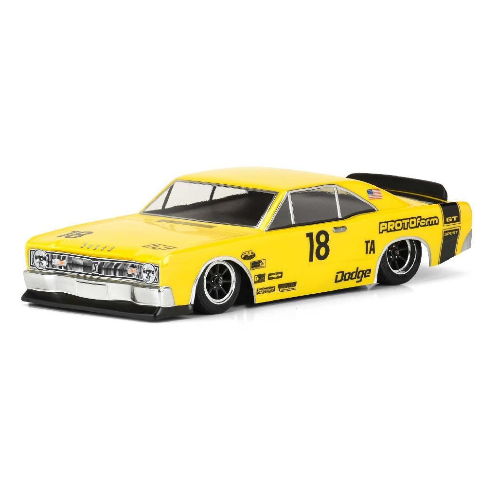 PRM 1/10 1967 Dodge Dart Clear Body: Vintage Trans-Am