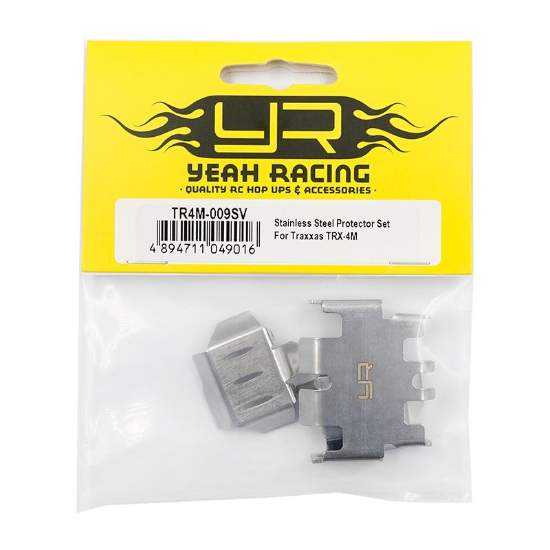 Yeah Racing Stainless Steel Protector Set For Traxxas TRX-4M