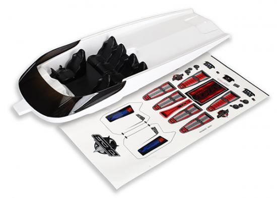 TRAXXAS Hatch, DCB M41, white (no graphics) (fully assembled)