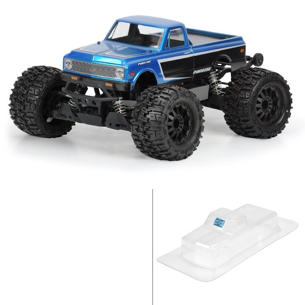Proline 1/10 1972 Chevy C-10 Clear Body: Stampede & Granite