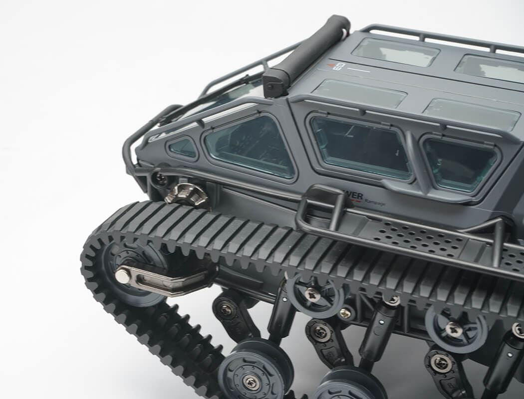 E-Zee Rc 1/16 Ripsaw High Speed Drift Tank - Grey