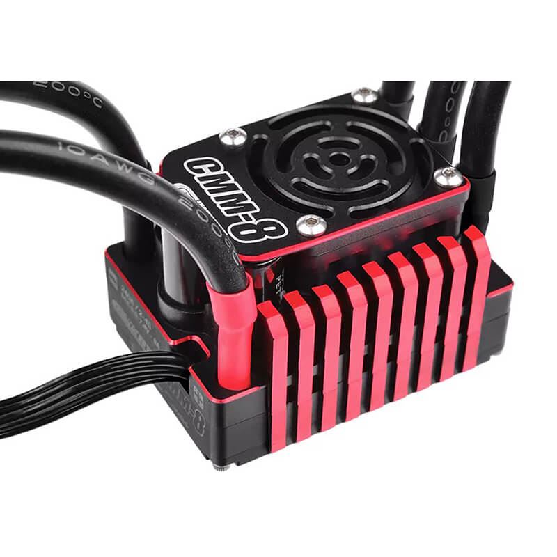 Team Corally Cmm-8 Racing Esc Sensored 2-4S 240A Black/Red