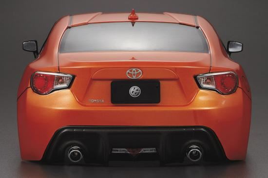 KILLERBODY TOYOTA 86 190MM FINISHED BODY MET-ORANGE