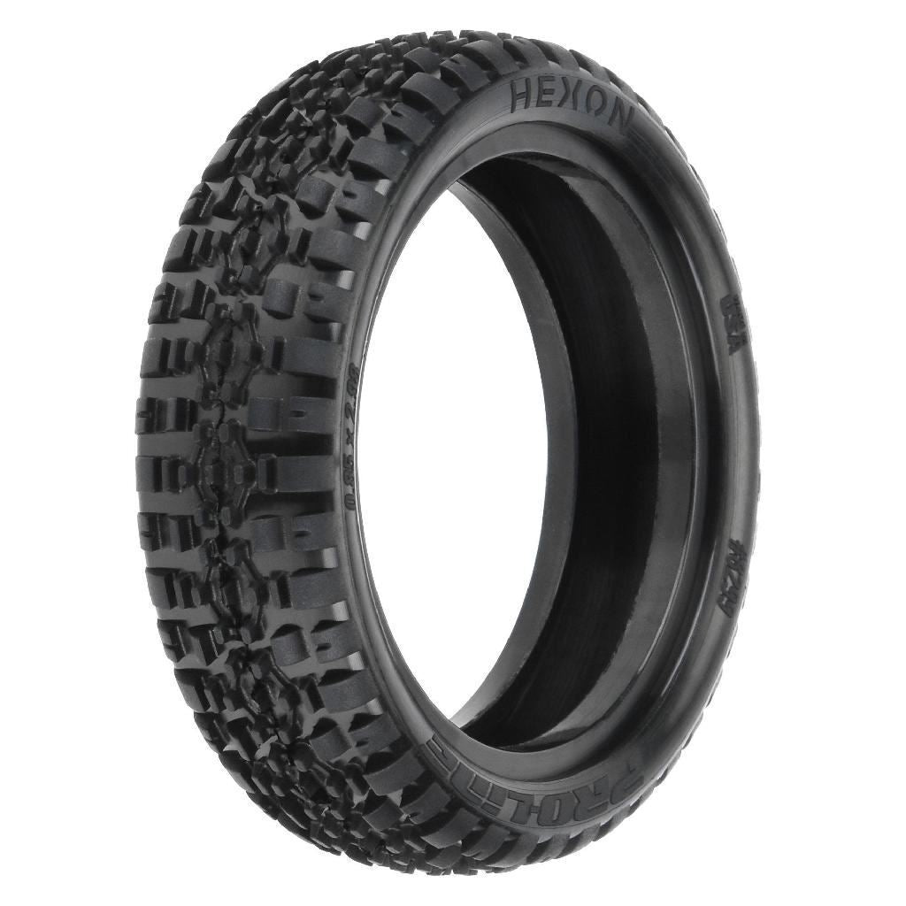 Proline 1/10 Hexon Cr4 2Wd Front 2.2In Carpet Buggy Tires (2)