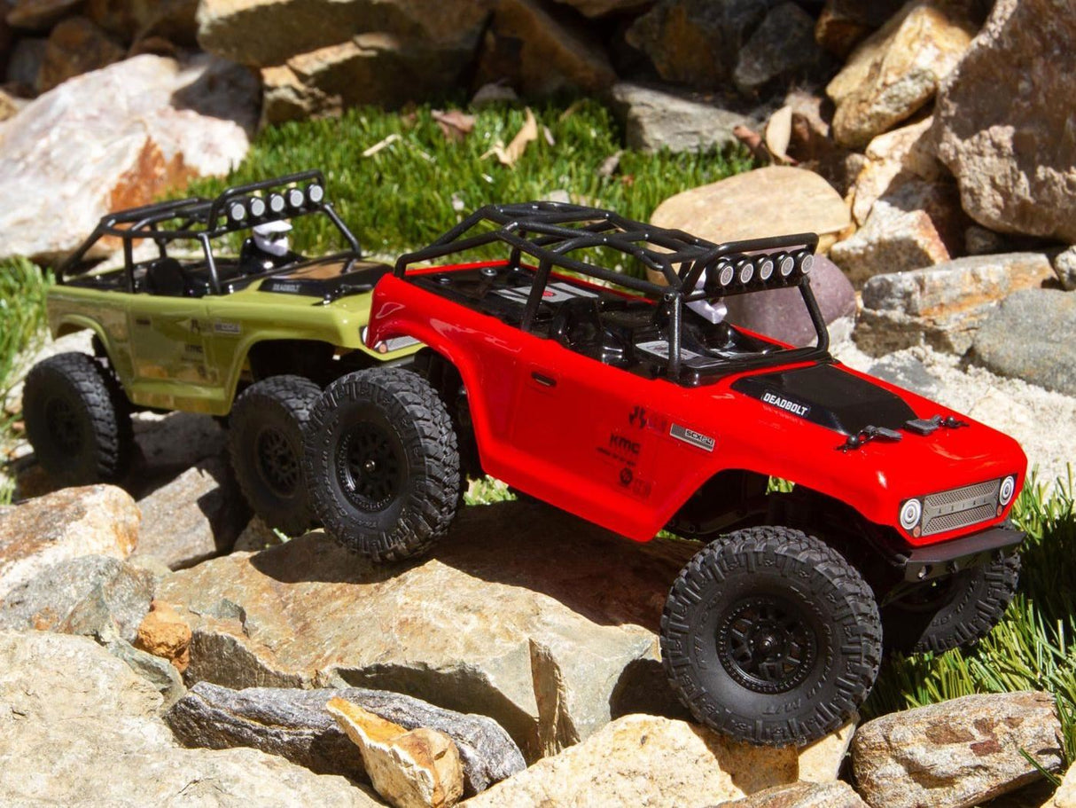 Axial SCX24 Deadbolt 1/24th Scale Electric 4WD RTR Red - AXI90081T1