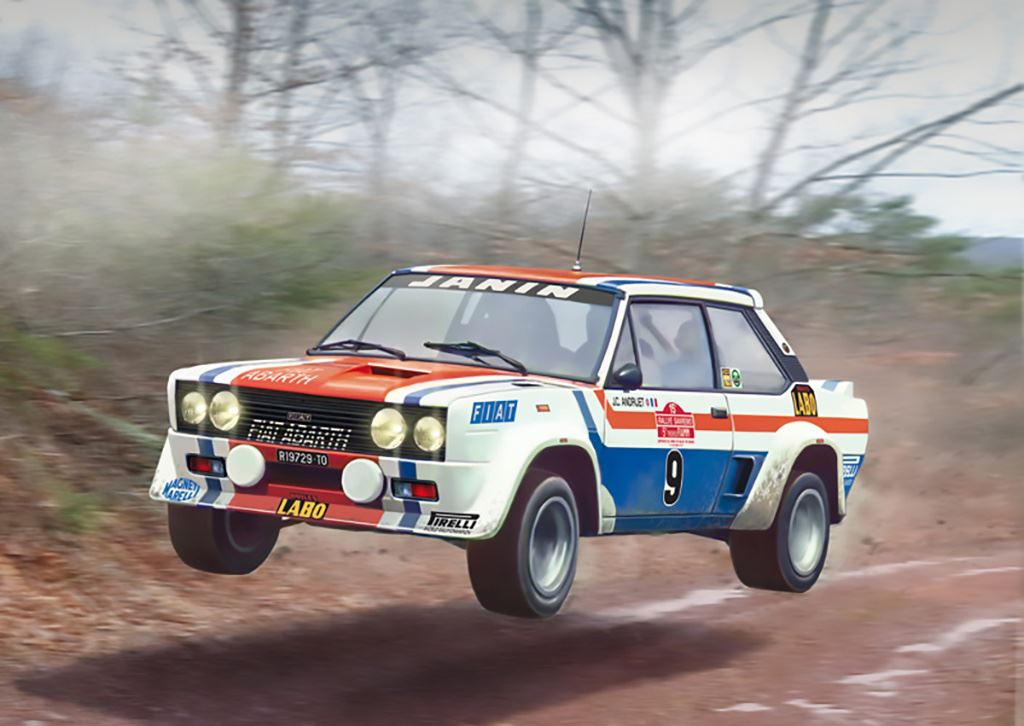 Italeri Fiat 131 Abarth 1977 San Remo Rally